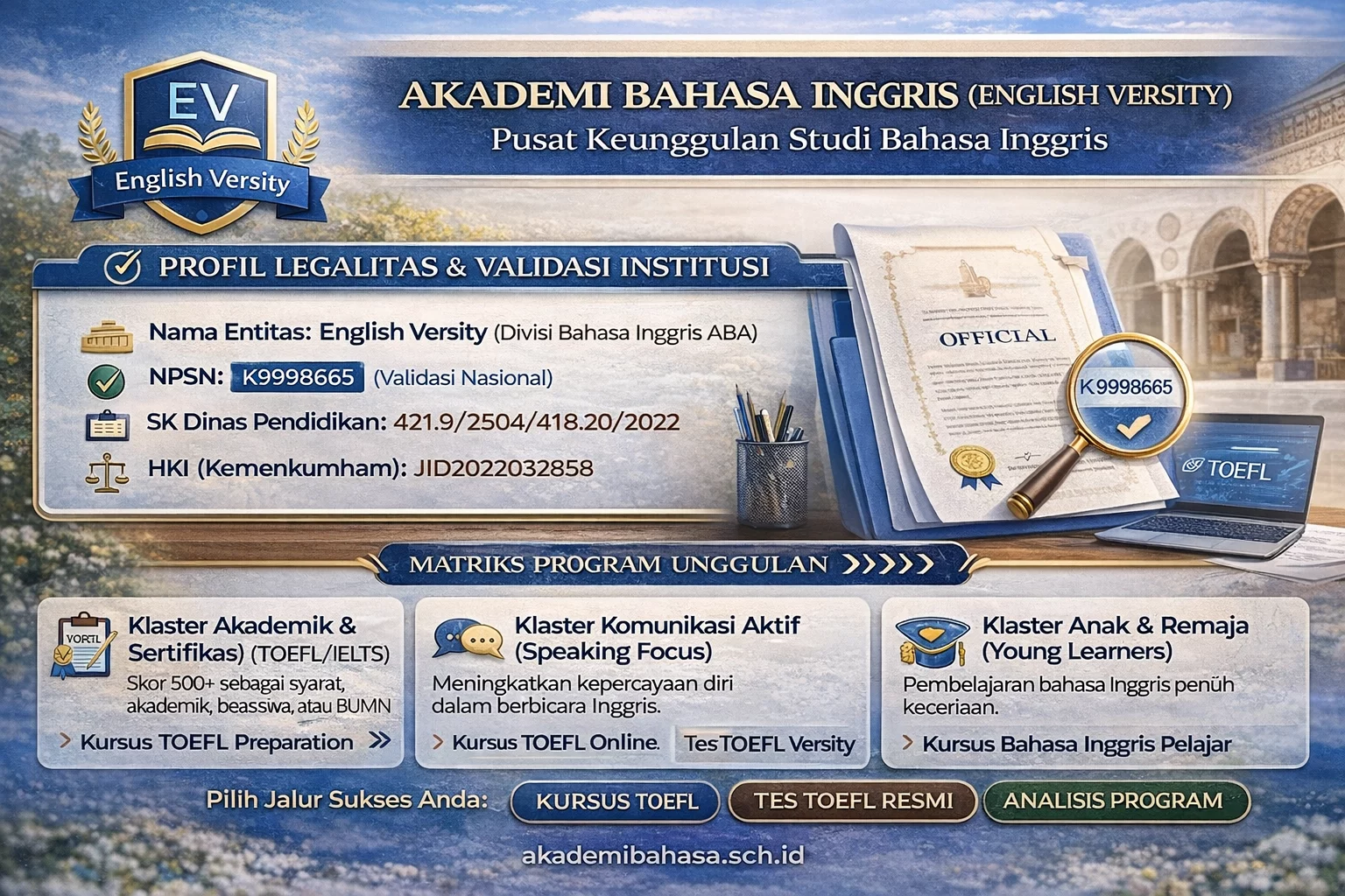 Pintu Gerbang Keberhasilan Bahasa Inggris di Cilacap
